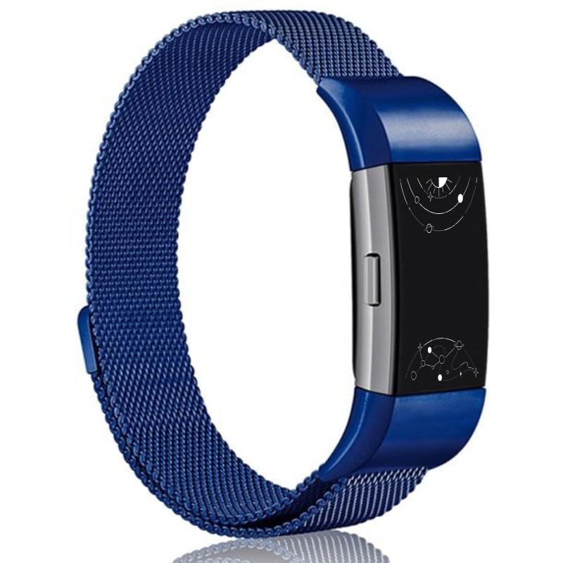 Alii Milanese Stainless Steel Fitbit Charge 3