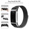 Alii Milanese Stainless Steel Fitbit Charge 3