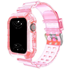 Glacier Transparent Silicone Stylish Band + Case