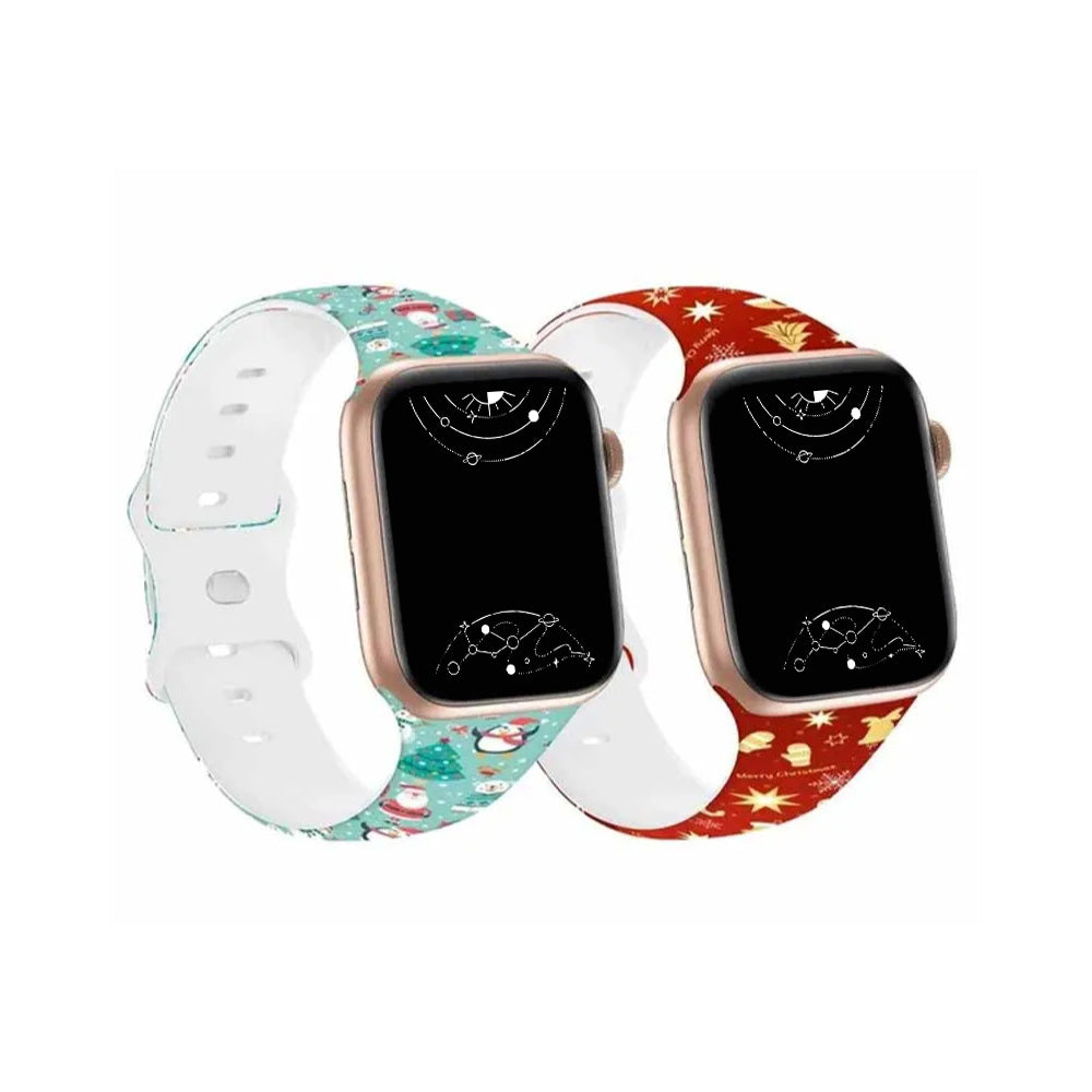 Niveus Festive Christmas Silicone Band