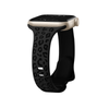 Gratus Leopard Engraved Slim Silicone Band