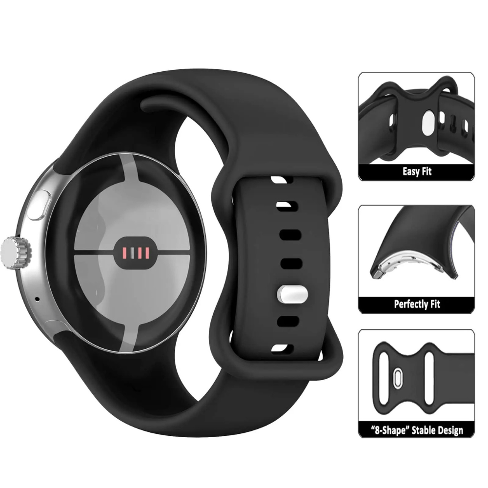 Hodie Silicone Sports Band For Google Pixel Watch