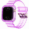 Glacier Transparent Silicone Stylish Band + Case