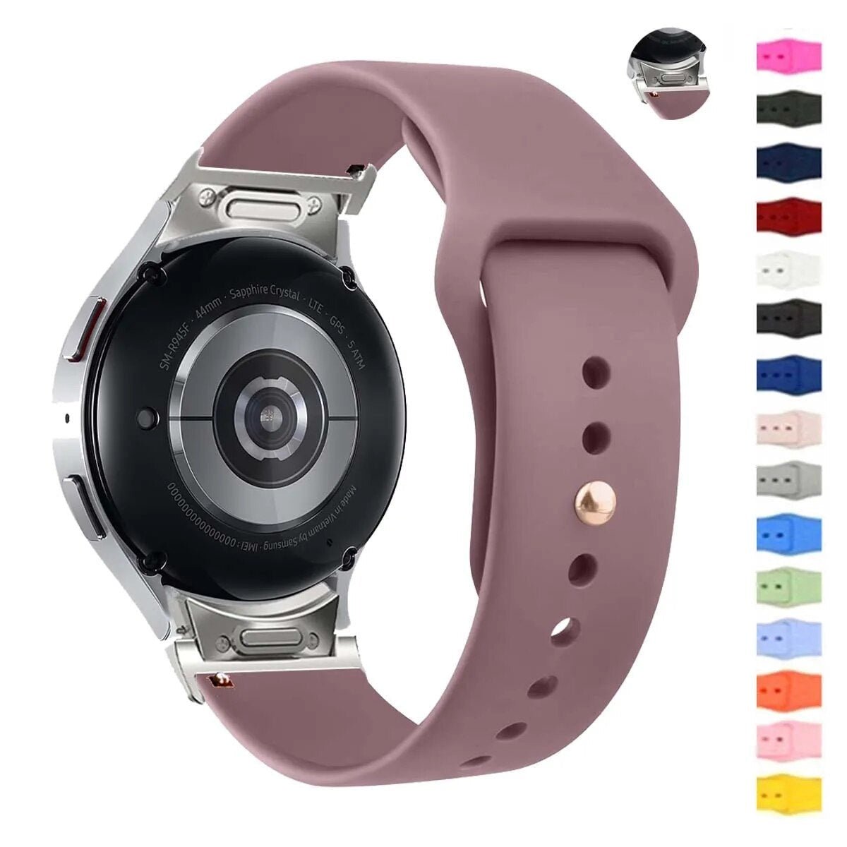 Galaxy watch store silicone band