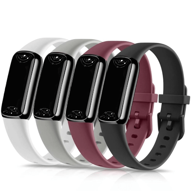 Barbara Silicone Sports Fitbit Luxe Band - Astra Straps