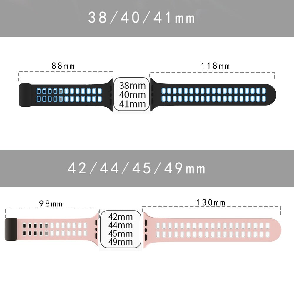 Carta Silicone Magnetic Buckle Sports Band - Astra Straps