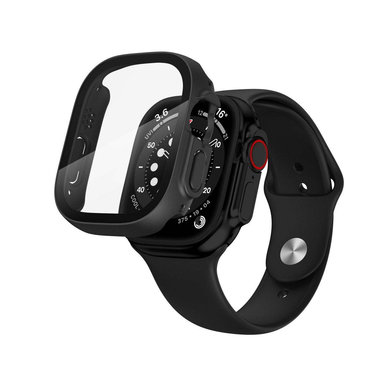 Crinis Glass and Bumper Protector For Apple Watch Ultra - Astra Straps