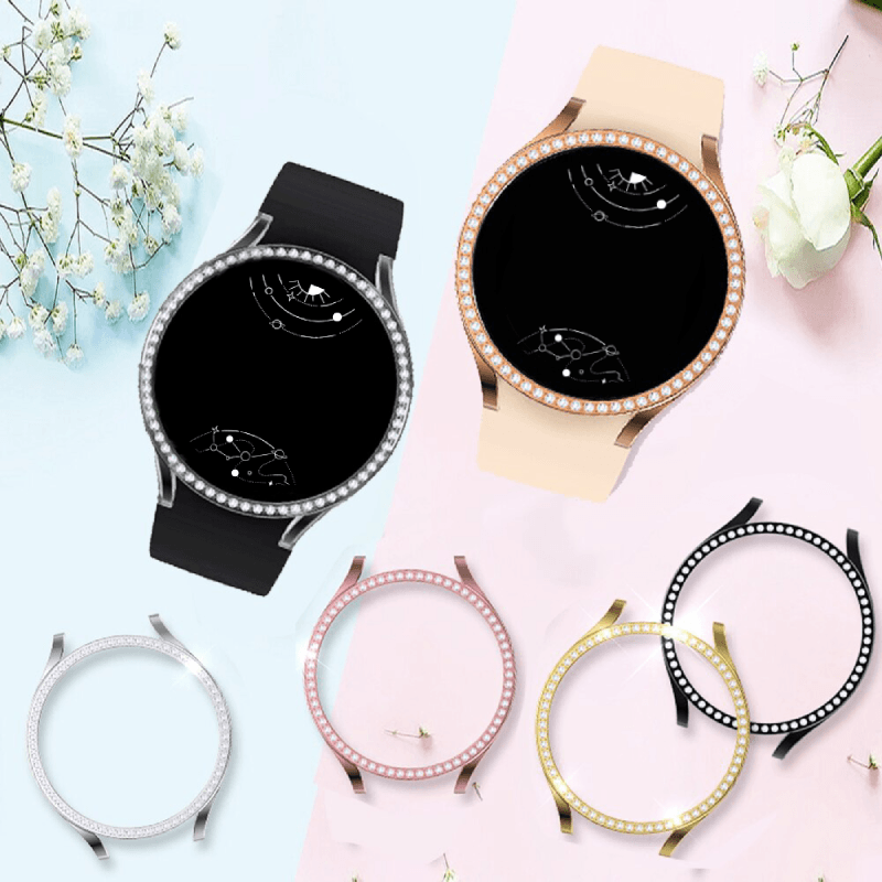 Deum Glittered Bumper Case for Samsung Galaxy Watch - Astra Straps