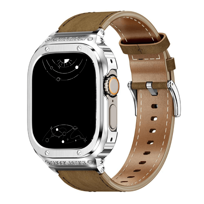 Gold apple watch hot sale case and band