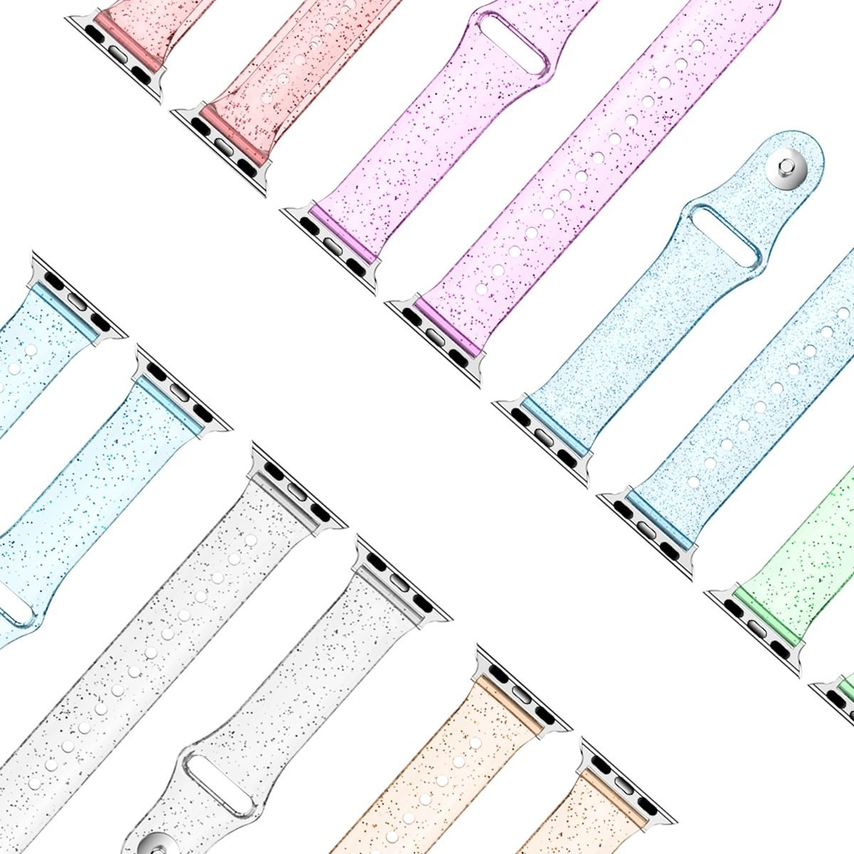 Magnus Silicone Glitter Band - Astra Straps