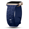 Metior Silicone Band With Engraved Leopard Pattern - Astra Straps