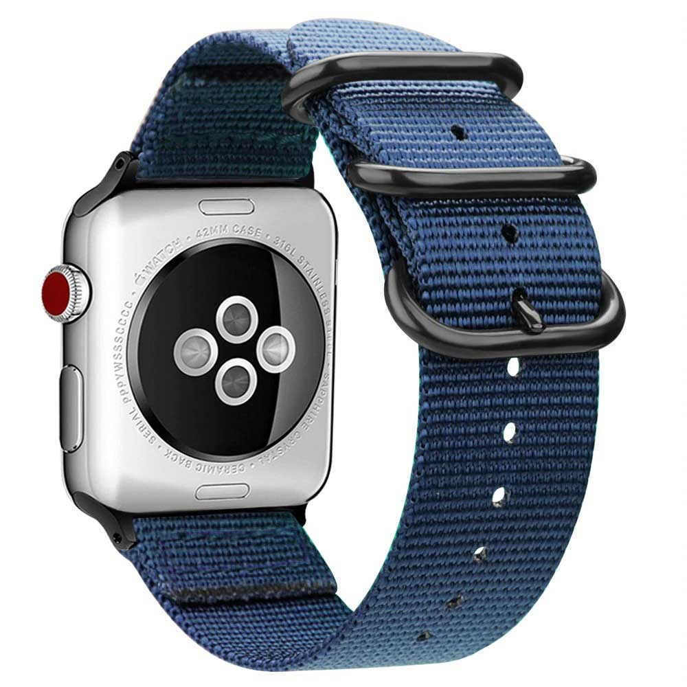 Back the blue apple watch band sale