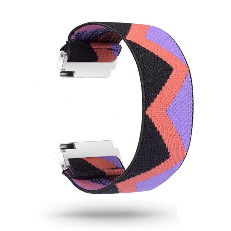 Ostium Bohemia Elastic Nylon Fitbit Versa Band - Astra Straps