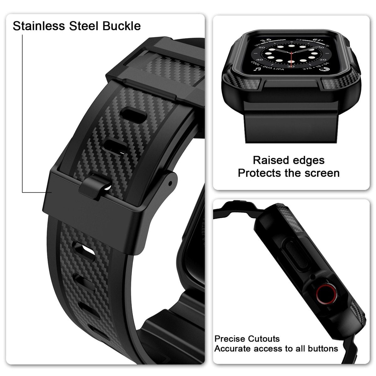 Primus Rugged Silicone Band + Case - Astra Straps