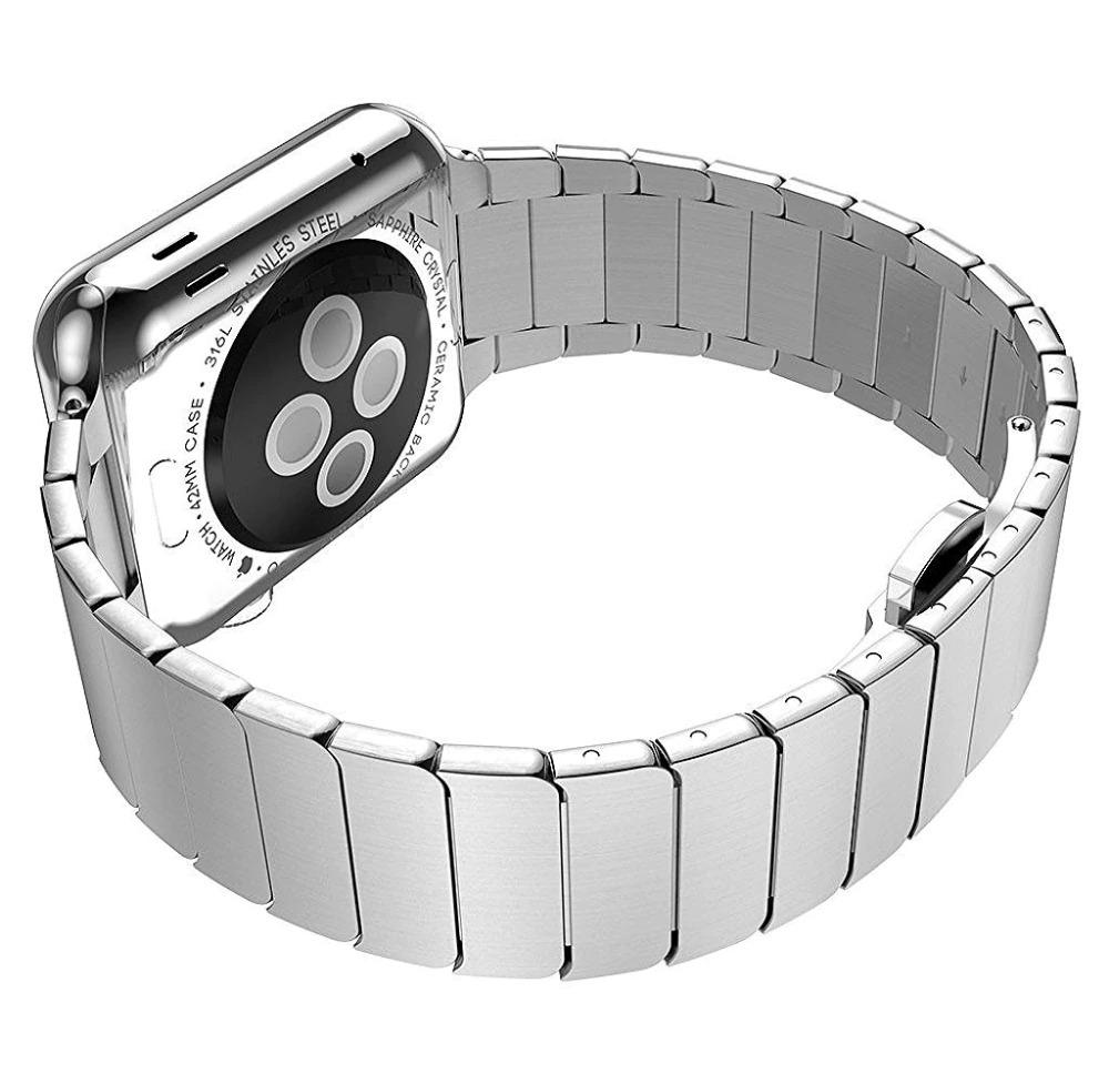 Slick Apple Steel Band, Stainless Steel Apple Watch Band - Astra Straps