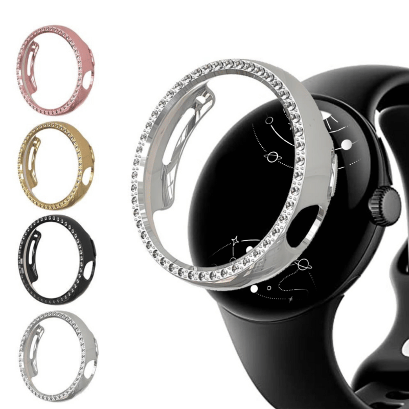 Torus Bejeweled Protective Case for Google Pixel Watch - Astra Straps